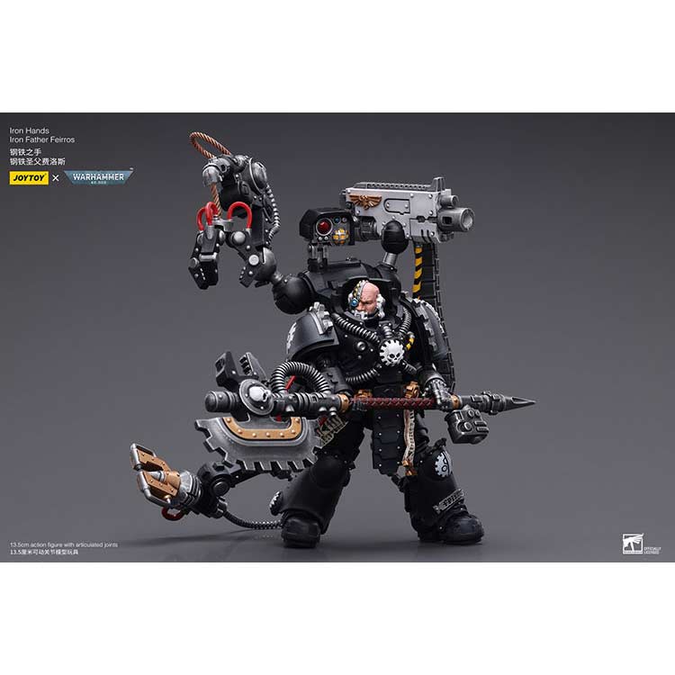 Joytoy Warhammer 40k - Iron Hands lron Father Feirros (JT7530) Image_5