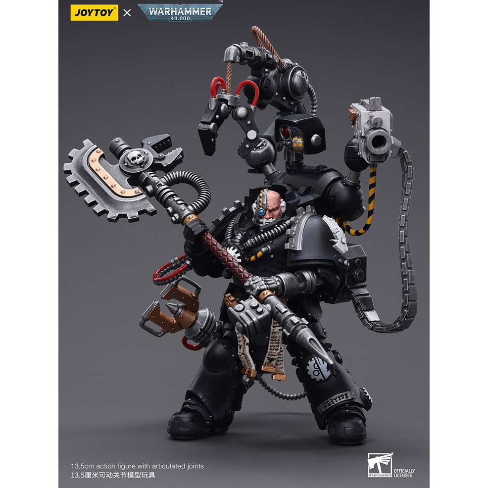 Joytoy Warhammer 40k - Iron Hands lron Father Feirros (JT7530) Image_9