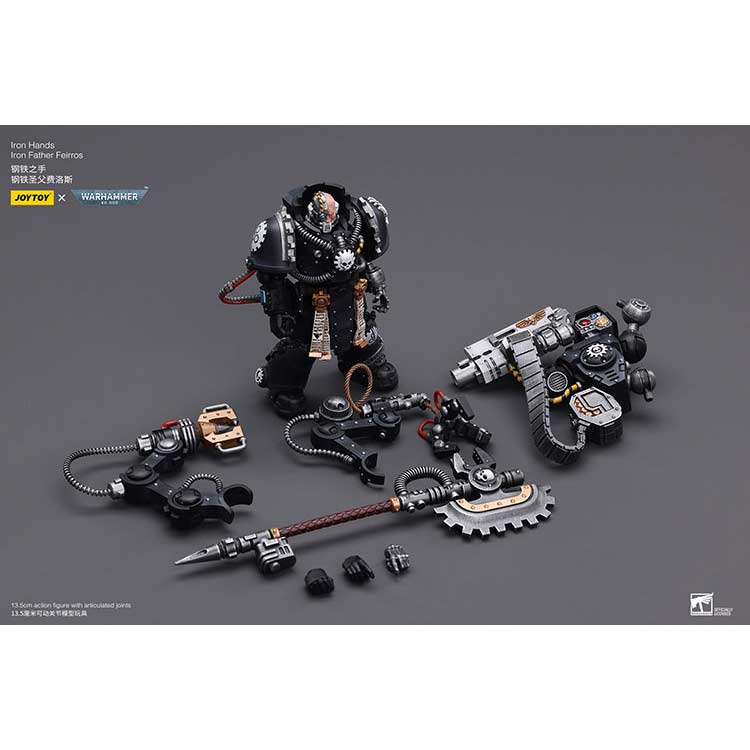 Joytoy Warhammer 40k - Iron Hands lron Father Feirros (JT7530) Image_14