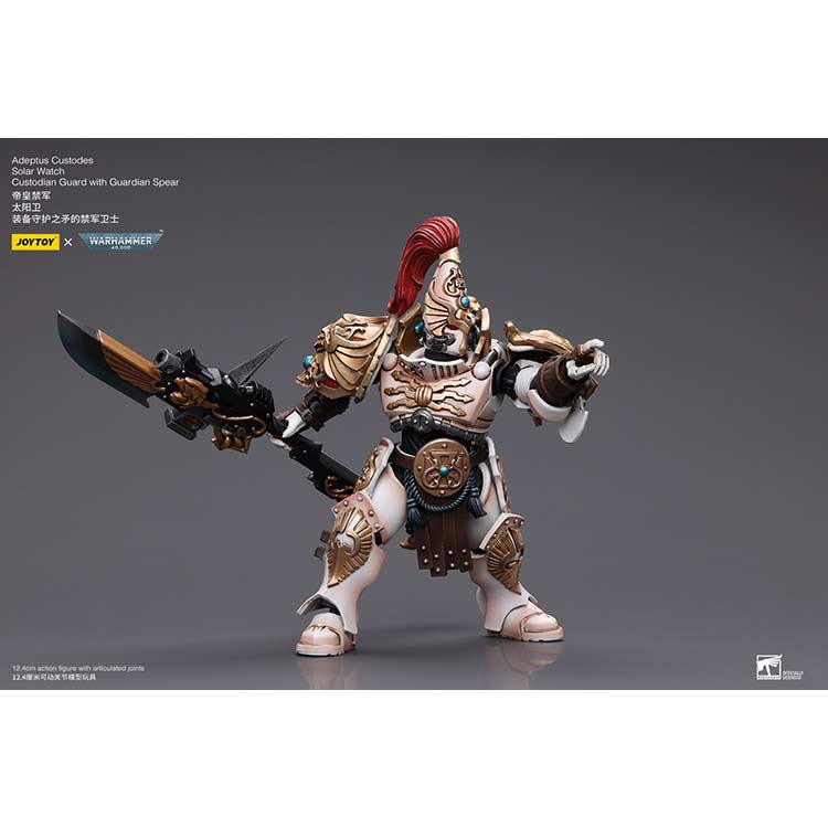 Joytoy Warhammer 40k - Adeptus Custodes Solar Watch Custodian Guard with Guardian Spear (JT9336) Image_4