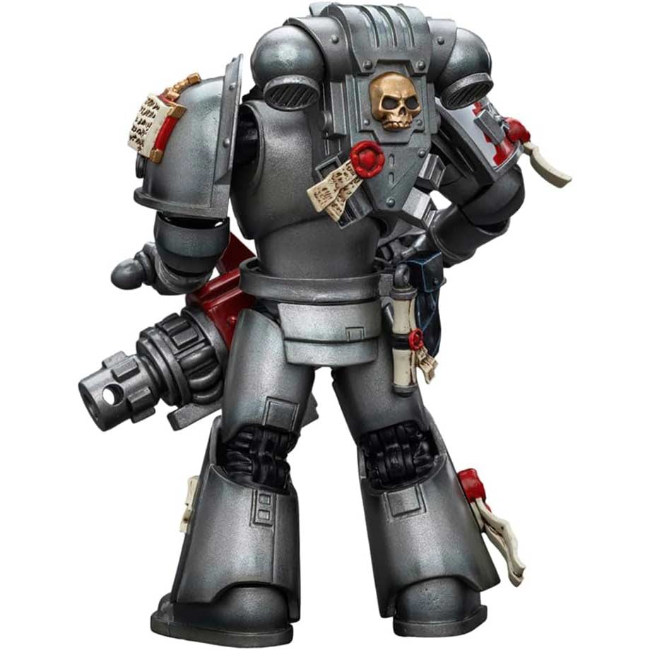 Joytoy Warhammer 40k - Grey Knights Strike Squad Grey Knight with Psycannon (JT9015) Image_4