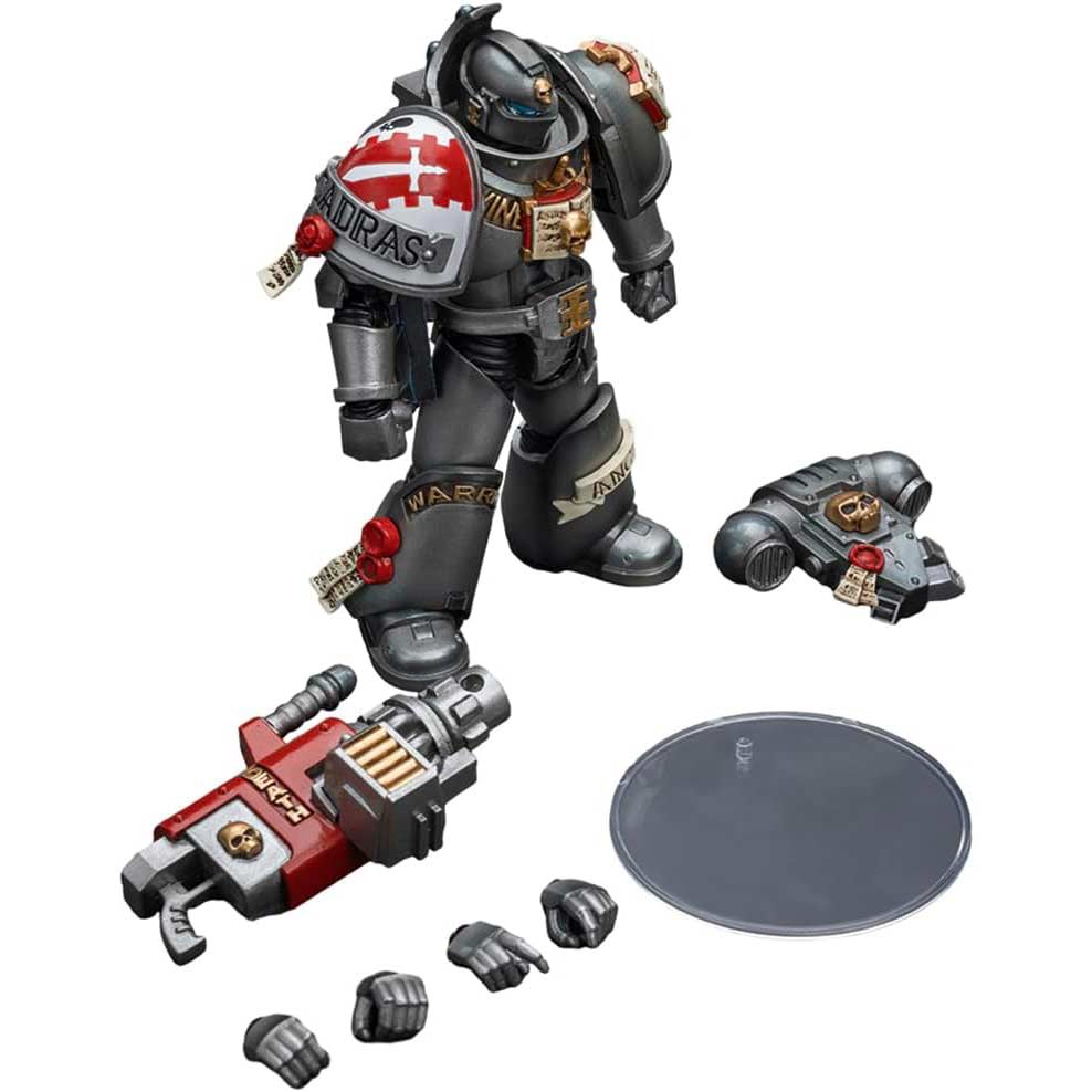 Joytoy Warhammer 40k - Grey Knights Strike Squad Grey Knight with Psycannon (JT9015) Image_5