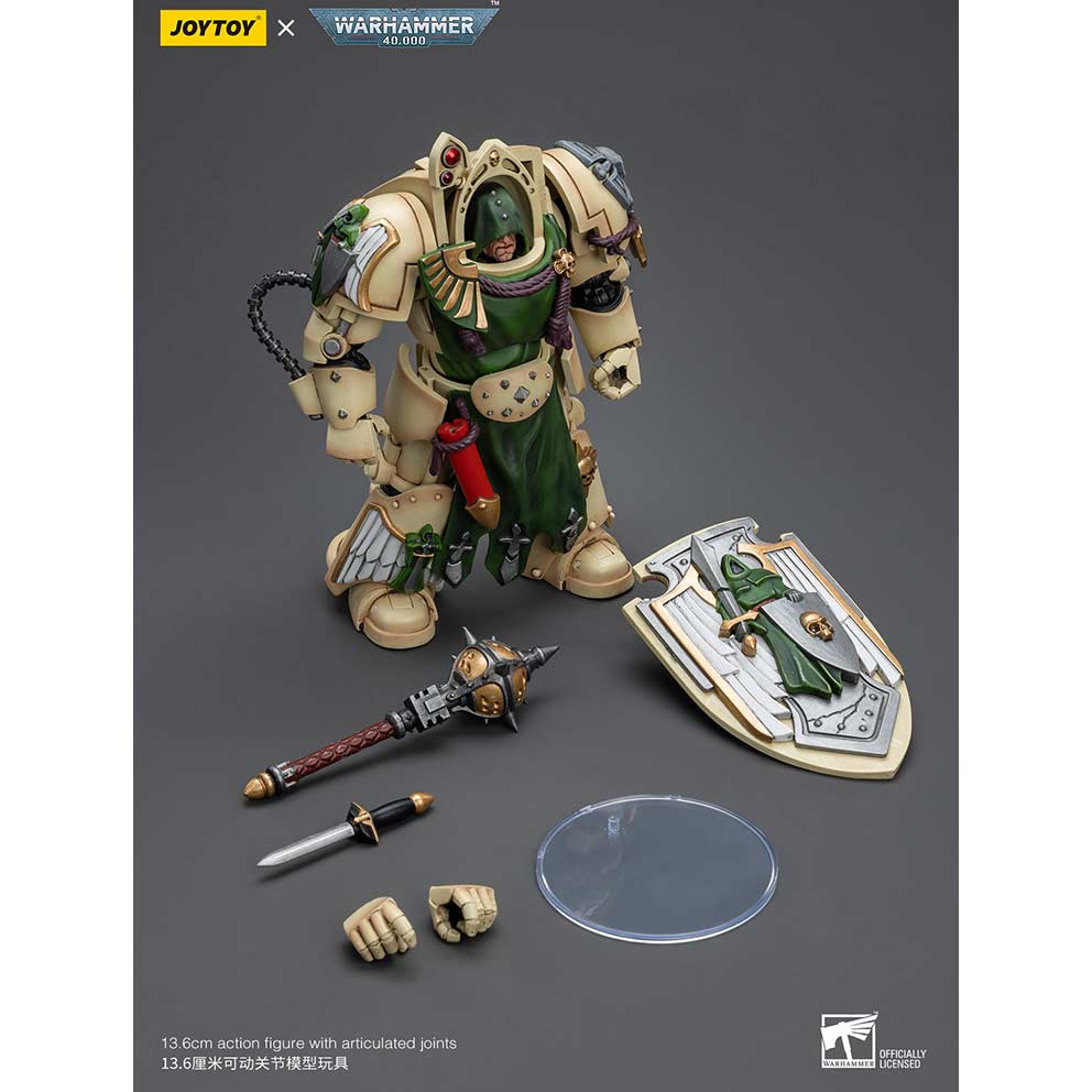 Joytoy Warhammer 40k - Dark Angels Deathwing Knight with Mace of Absolution 1 (JT9206) Image_6