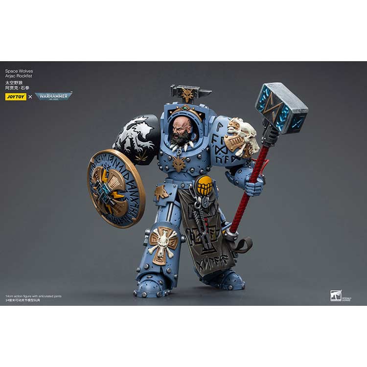Joytoy Warhammer 40k - Space Wolves Arjac Rockfist (JT6878) Image_4