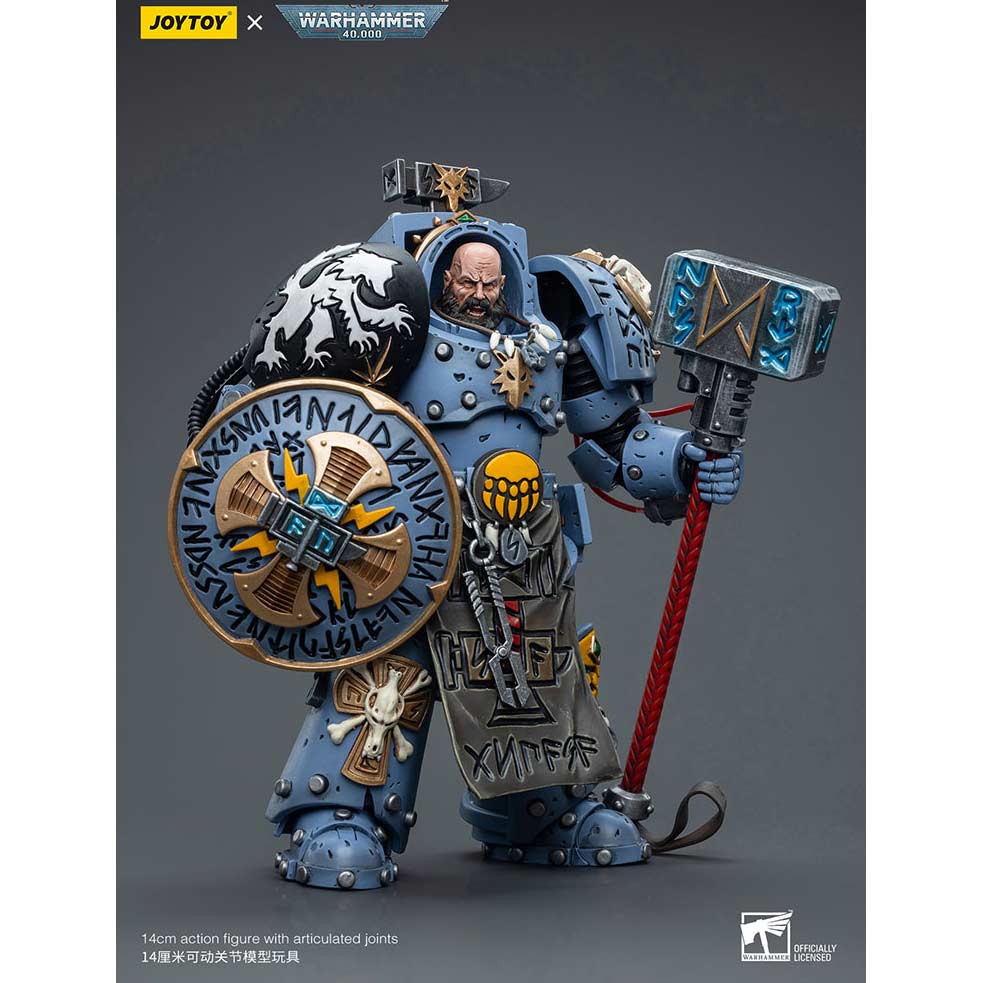 Joytoy Warhammer 40k - Space Wolves Arjac Rockfist (JT6878) Image_9