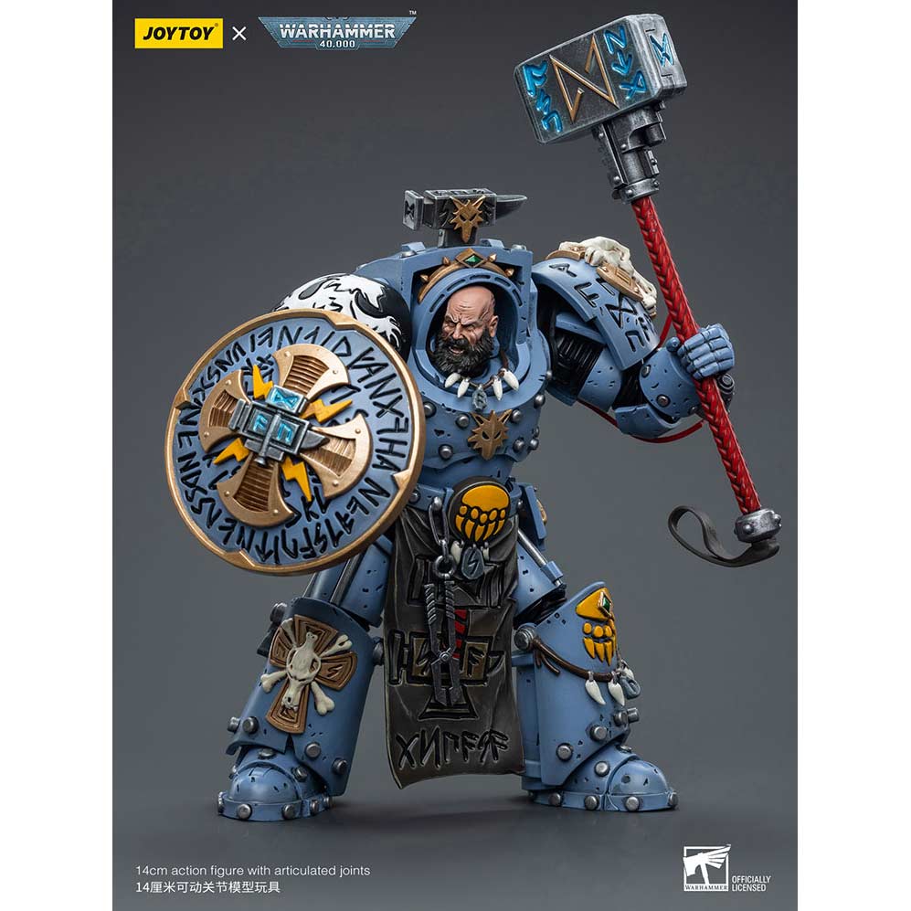 Joytoy Warhammer 40k - Space Wolves Arjac Rockfist (JT6878) Image_12