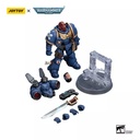 Joytoy Warhammer 40k - Ultramarines Jump Pack Intercessors Sergeant With Plasma Pistol And Power Sword (JT1378) Image_5