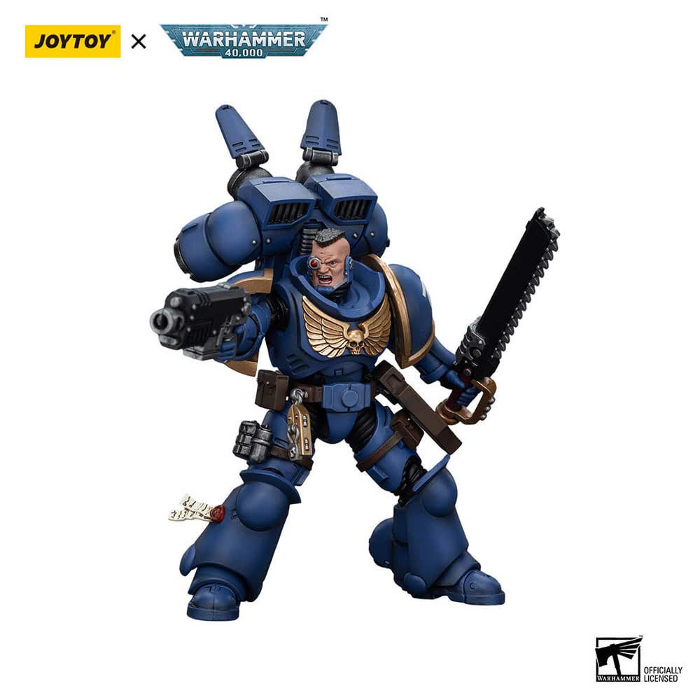 Joytoy Warhammer 40k - Ultramarines Jump Pack Intercessors Intercessor 2 (JT4393) Image_2