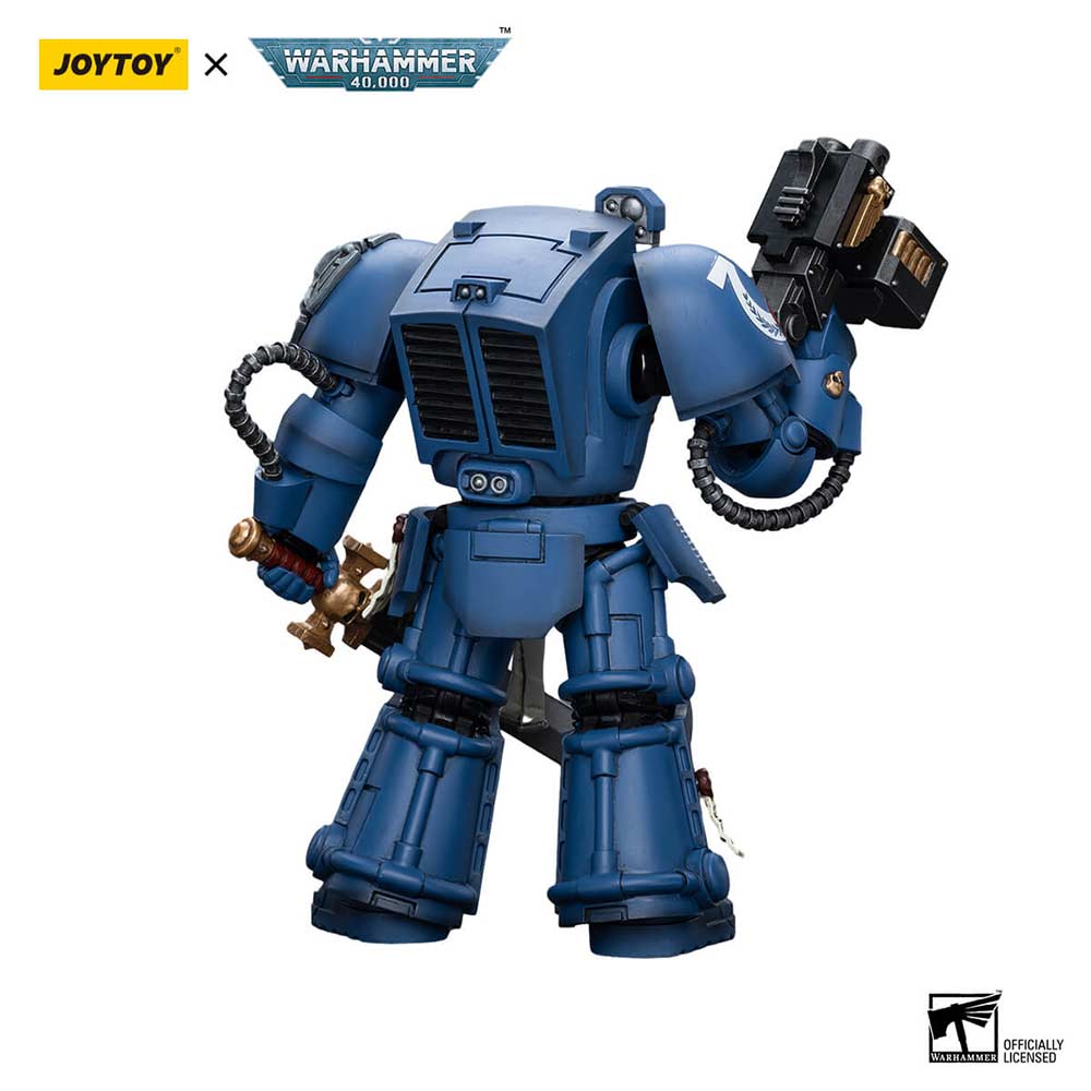Joytoy Warhammer 40k - Ultramarines Terminator Squad Sergeant with Power Sword and Teleport Homer (JT9923) Image_3