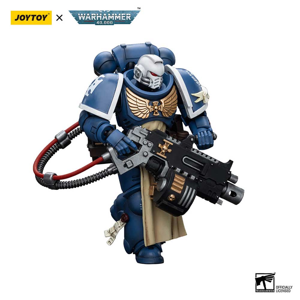 Joytoy Warhammer 40k - Ultramarines Sternguard Veteran with Heavy Bolter (JT9848) Image_2