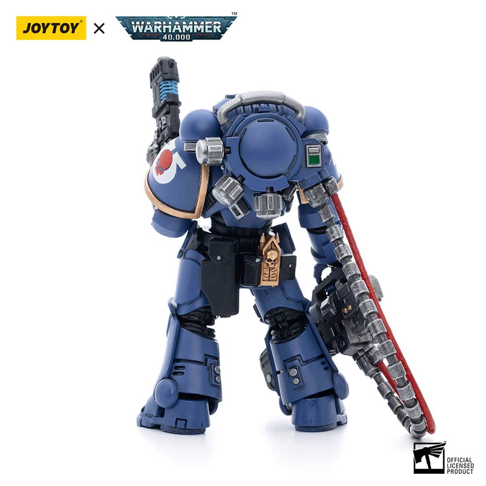 Joytoy Warhammer 40k - Ultramarines Hellblasters Sergeant Ulaxes (JT5352) Image_3