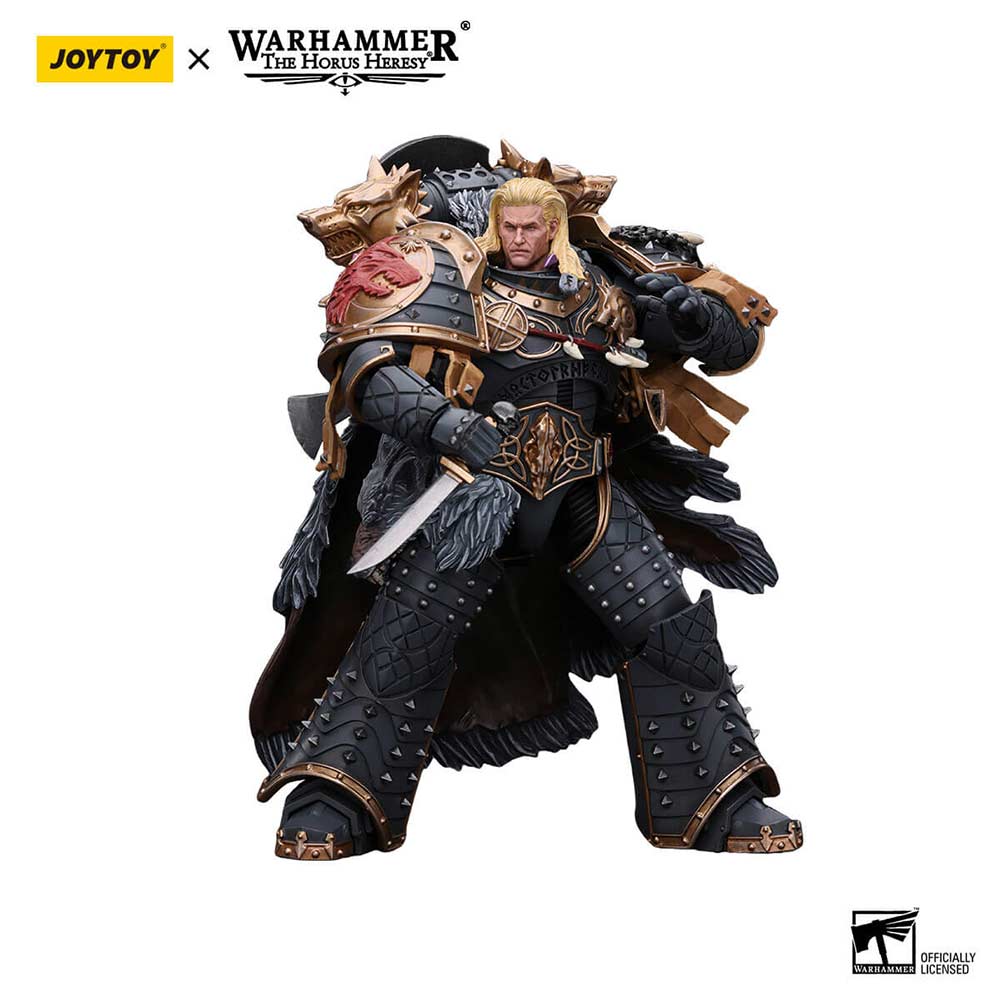 Joytoy Warhammer 40k - Space Wolves Leman Russ Primarch of the VIth Legion (JT6137) Image_2