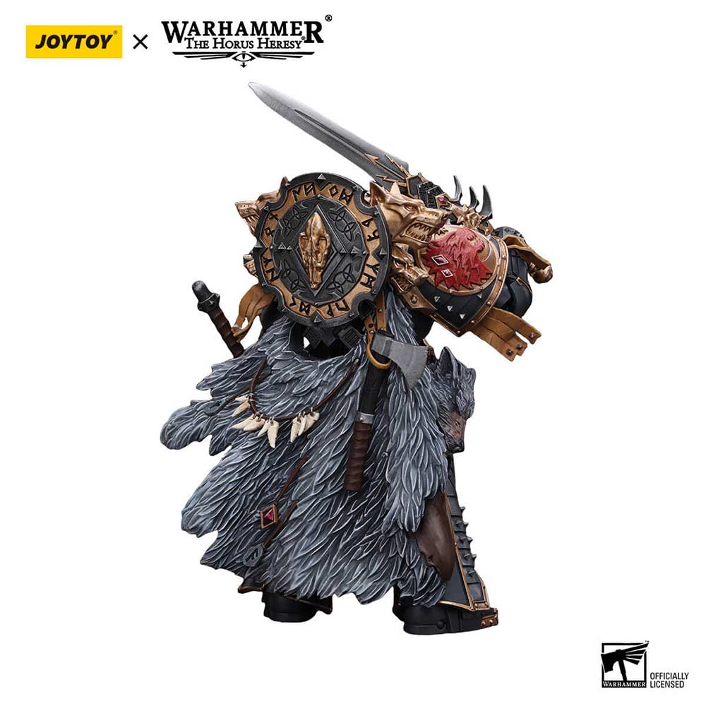 Joytoy Warhammer 40k - Space Wolves Leman Russ Primarch of the VIth Legion (JT6137) Image_3