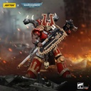 (PO) Joytoy Warhammer 40k - World Eaters Khorne Berzerker with Eviscerator Chainaxe Image_3