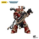 (PO) Joytoy Warhammer 40k - World Eaters Khorne Berzerker with Eviscerator Chainaxe Image_5