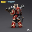 (PO) Joytoy Warhammer 40k - World Eaters Khorne Berzerker with Eviscerator Chainaxe Image_8