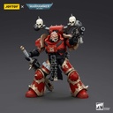 (PO) Joytoy Warhammer 40k - World Eaters Khorne Berzerker with Eviscerator Chainsword Image_9