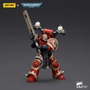 (PO) Joytoy Warhammer 40k - World Eaters Khorne Berzerker with Eviscerator Chainsword Image_10