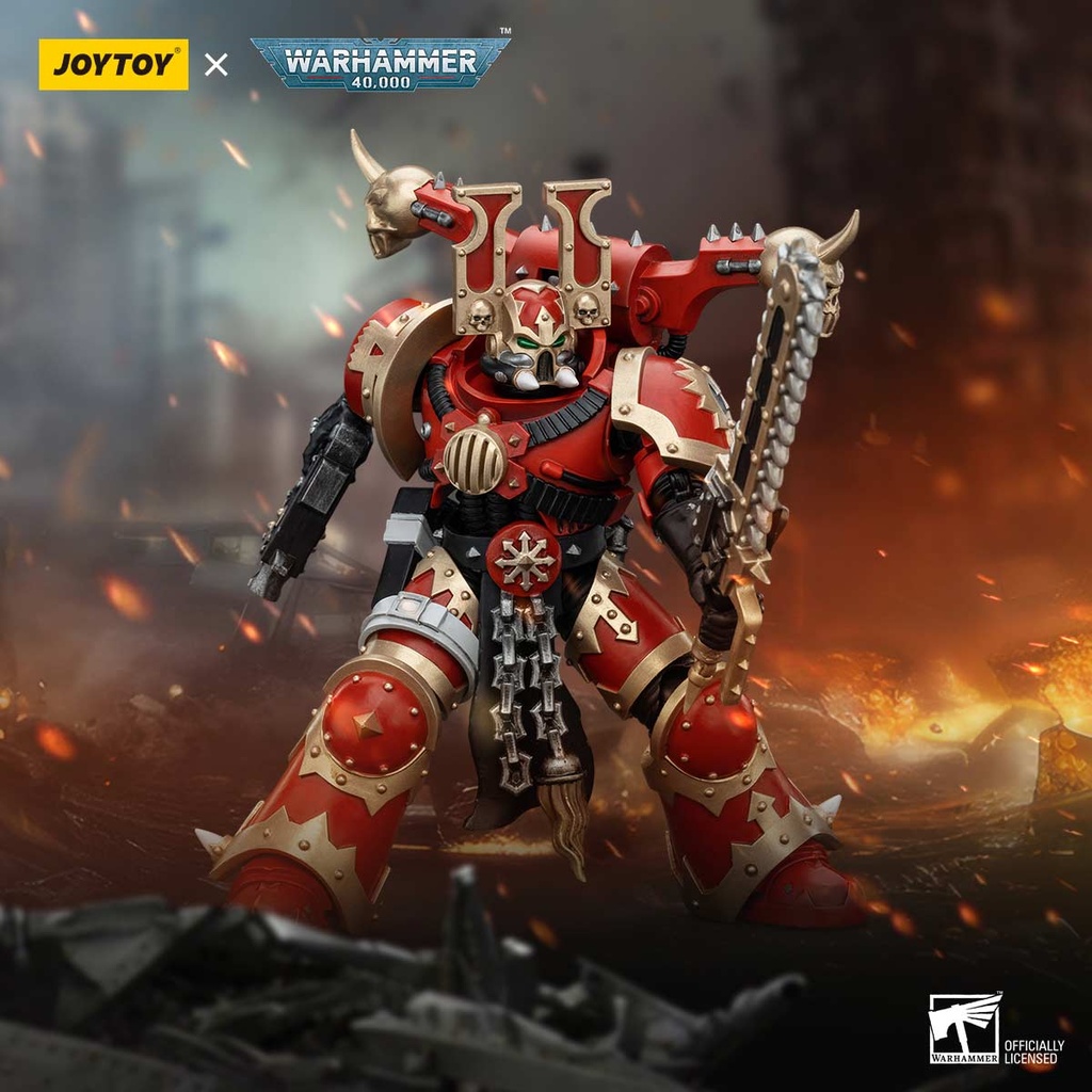 (PO) Joytoy Warhammer 40k - World Eaters Khorne Berzerker 5 Image_3
