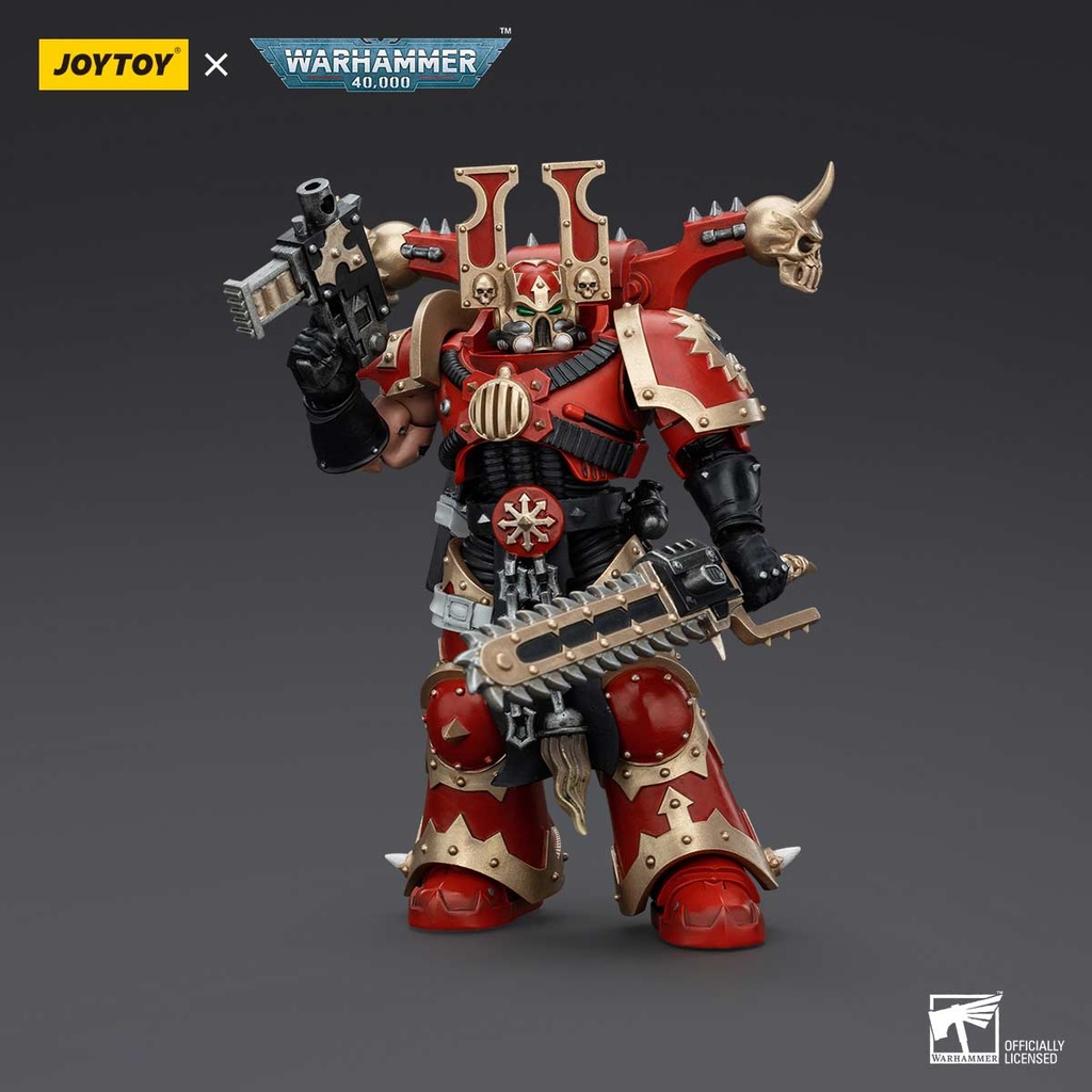 (PO) Joytoy Warhammer 40k - World Eaters Khorne Berzerker 5 Image_7