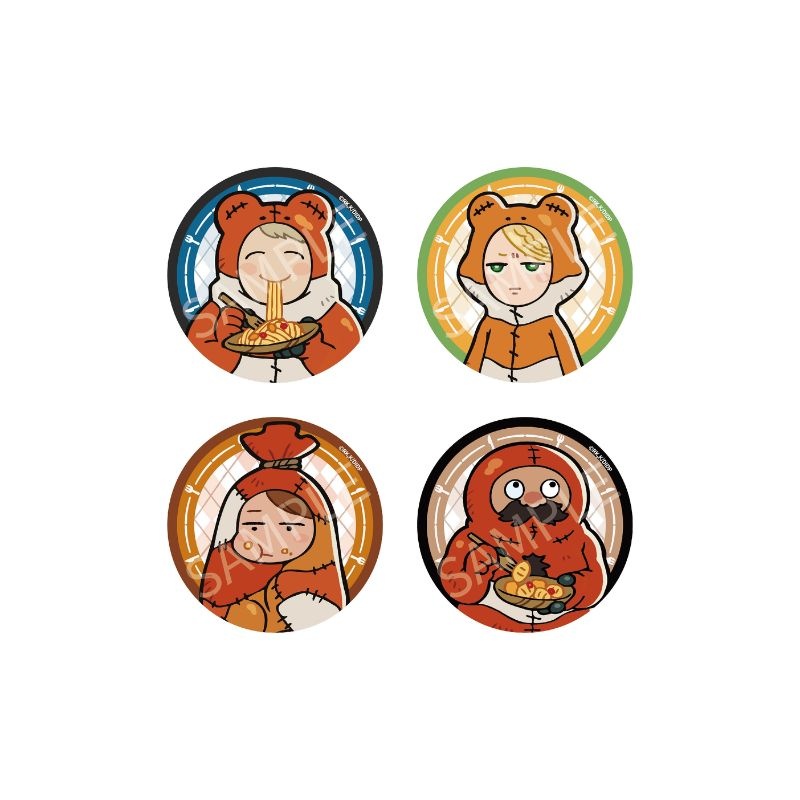 (PO) Delicious in Dungeon Coasters Set of 4 Image_1