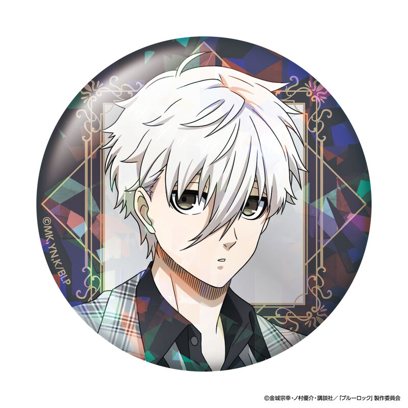 (PO) Blue Lock Trading Hologram Can Badge AbemaTV [BOX] Image_5