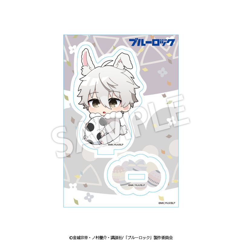 (PO) Blue Lock Acrylic Stand Mini Character Easter Ver. Nagi Seishiro Image_2