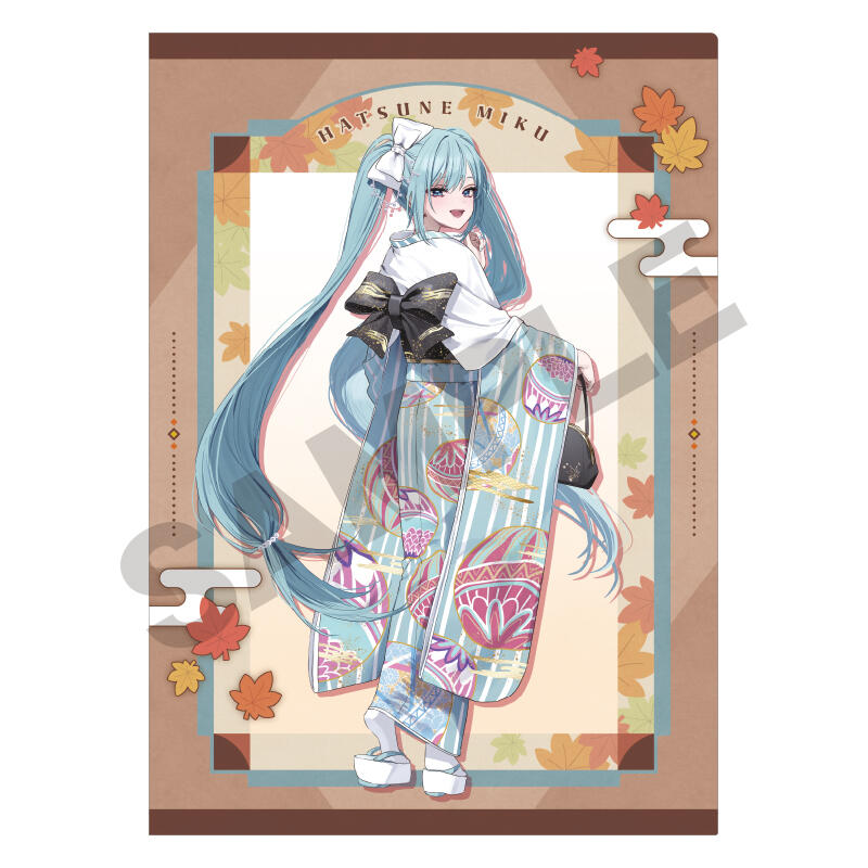 (PO) Hatsune Miku Single Clear File Hatsune Miku Furimuki Image_1