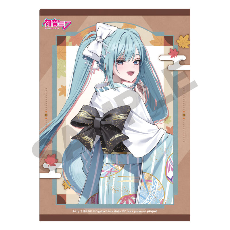 (PO) Hatsune Miku Single Clear File Hatsune Miku Furimuki Image_2