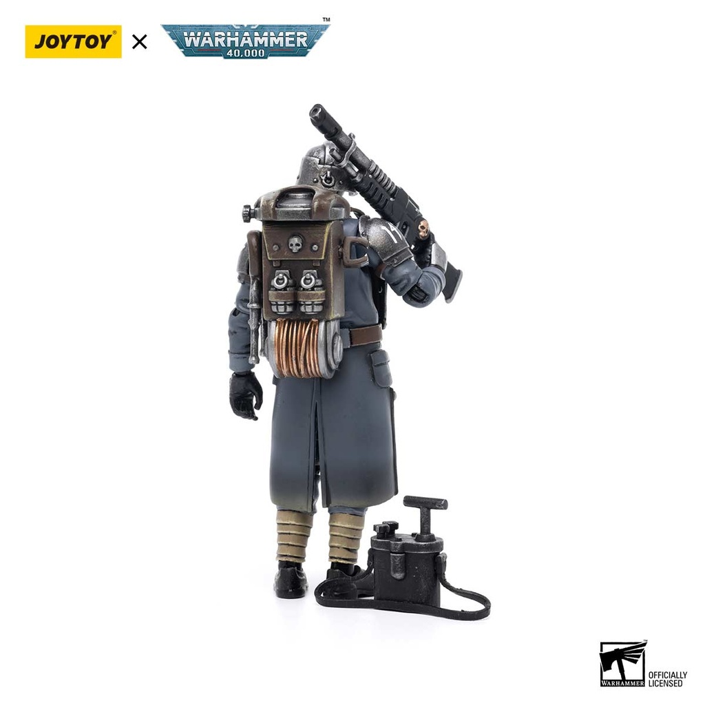 (PO) Joytoy Warhammer 40k - Astra Militarum Death Korps of Krieg Veteran Squad Guardsman Demolitions Specialist (JT2658) Image_2