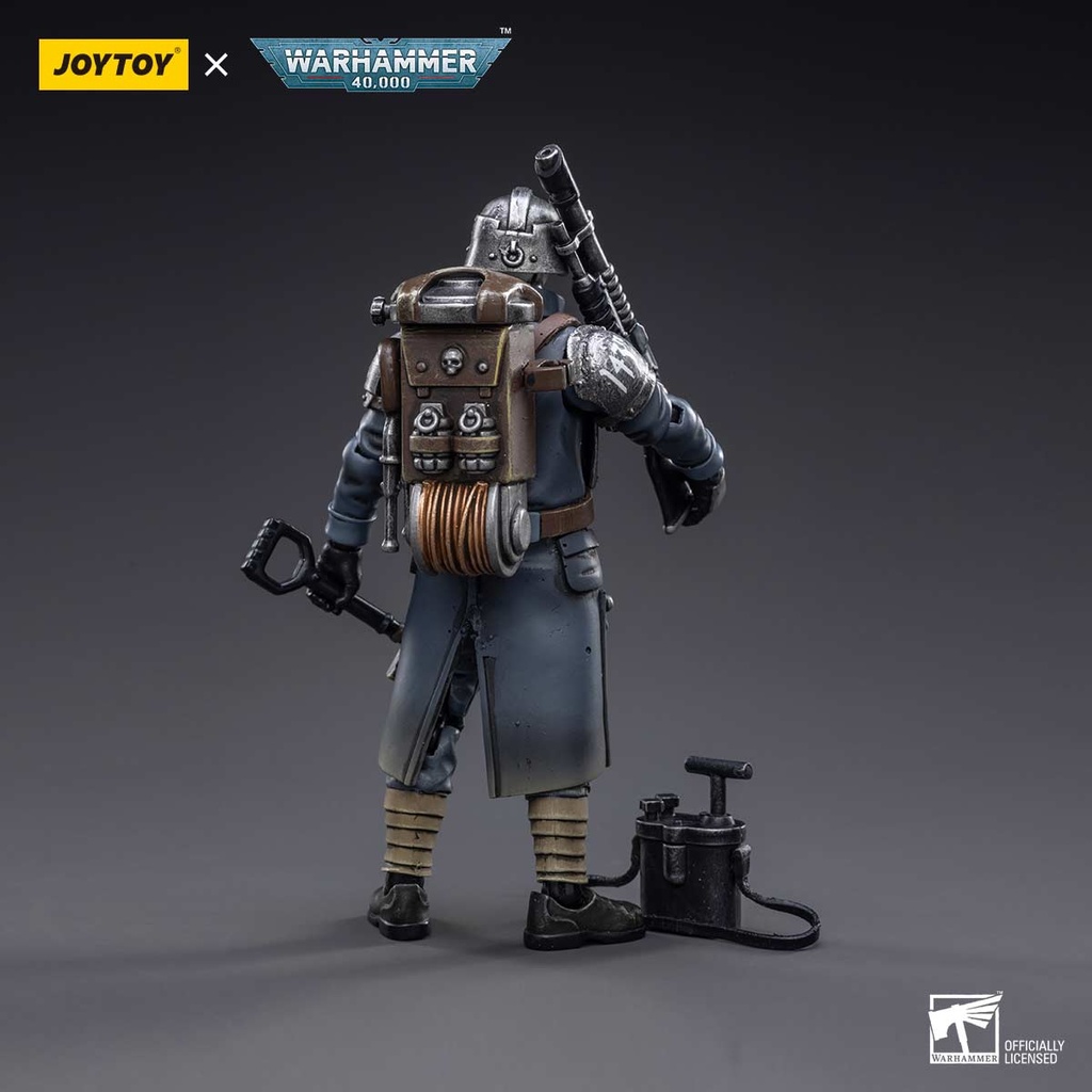 (PO) Joytoy Warhammer 40k - Astra Militarum Death Korps of Krieg Veteran Squad Guardsman Demolitions Specialist (JT2658) Image_5