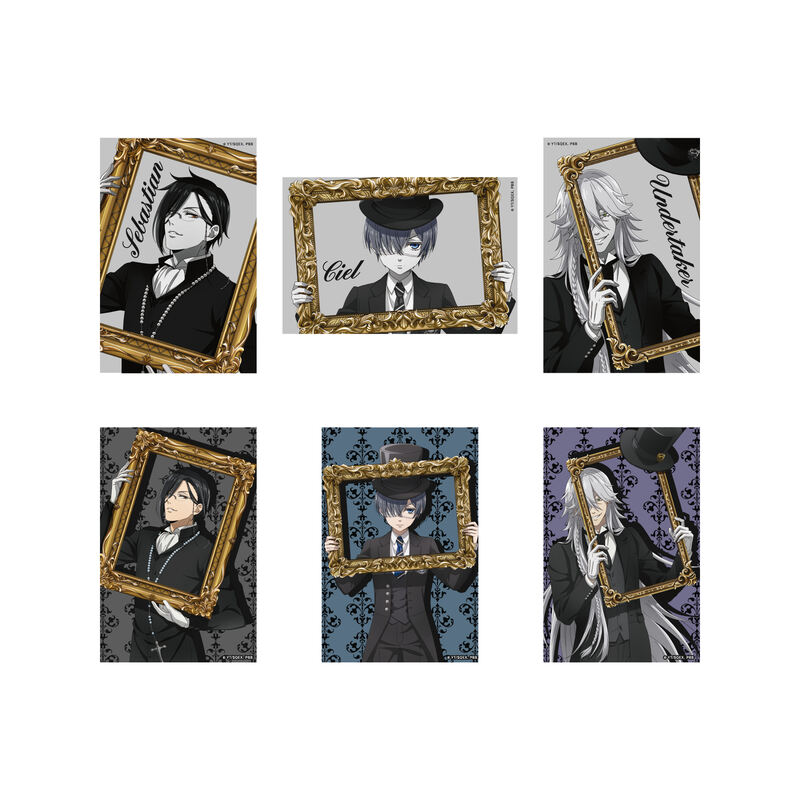 (PO) Black Butler Emerald Witch Arc Stickers 6pcs Set Image_1
