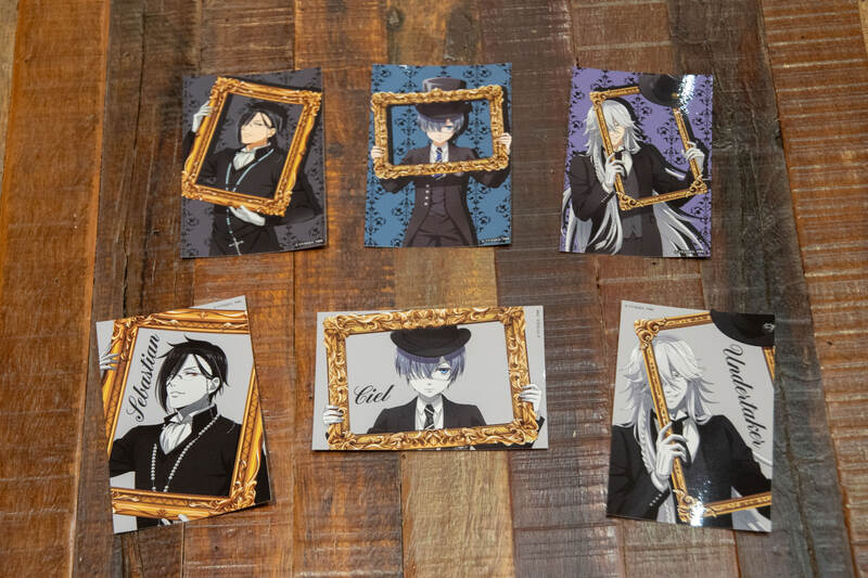 (PO) Black Butler Emerald Witch Arc Stickers 6pcs Set Image_2