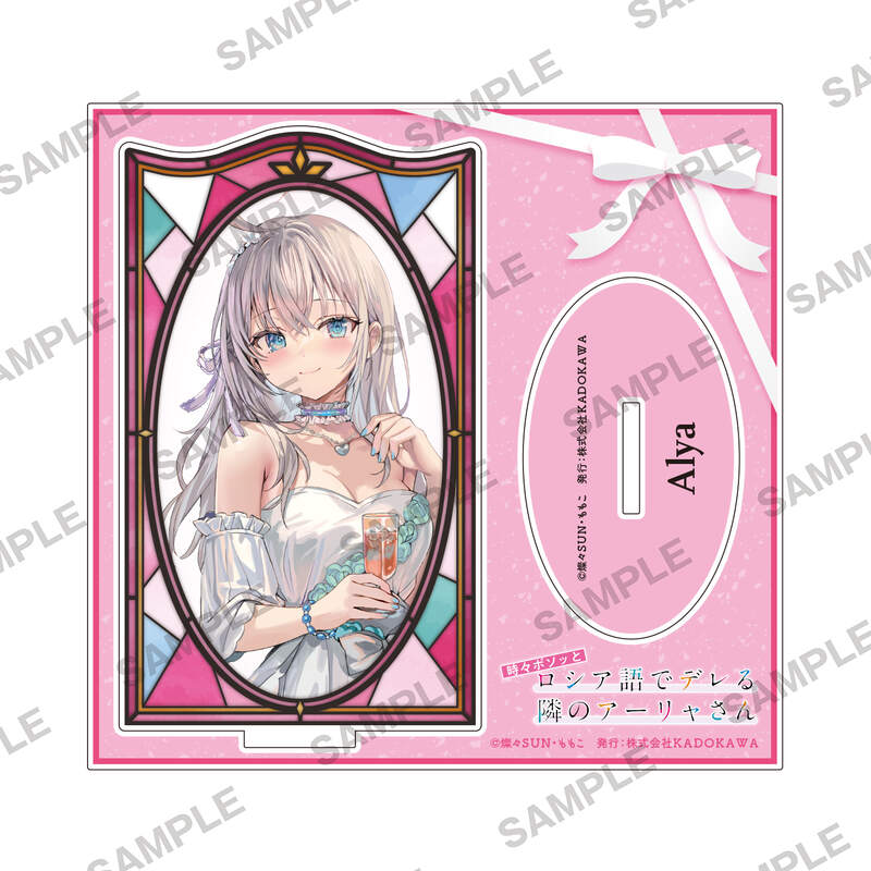 (PO) Alya Sometimes Hides Her Feelings in Russian Stained Glass Style Acrylic Stand Alya Dress Ver. Image_2