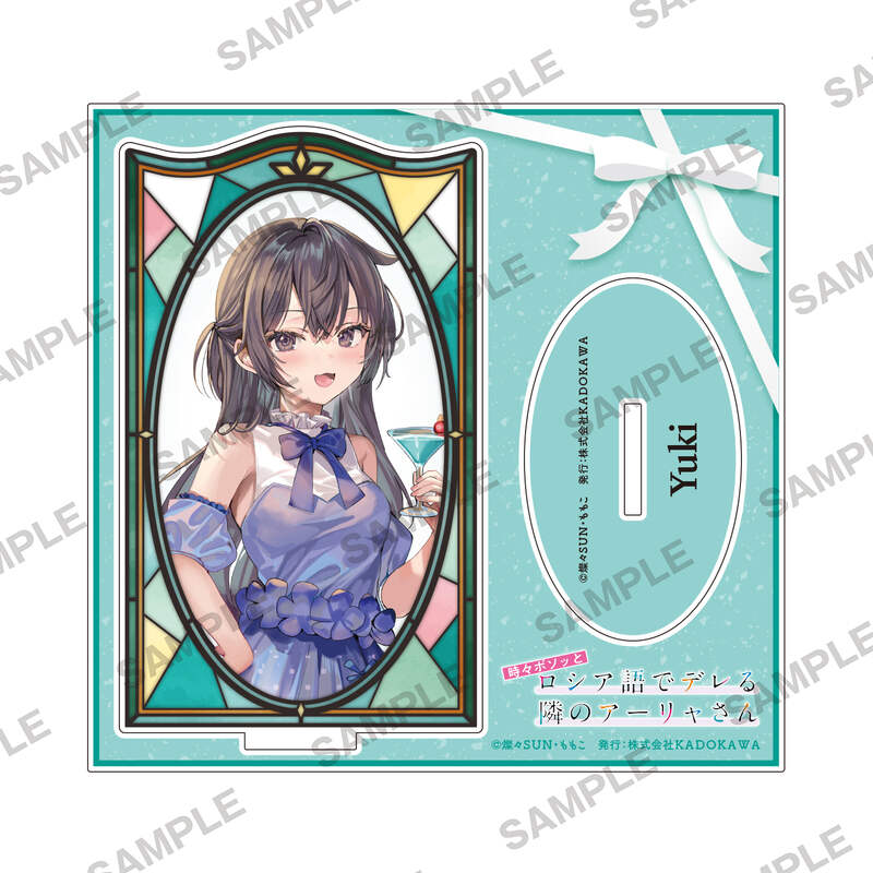 (PO) Alya Sometimes Hides Her Feelings in Russian Stained Glass Style Acrylic Stand Suou Yuki Dress Ver. Image_2