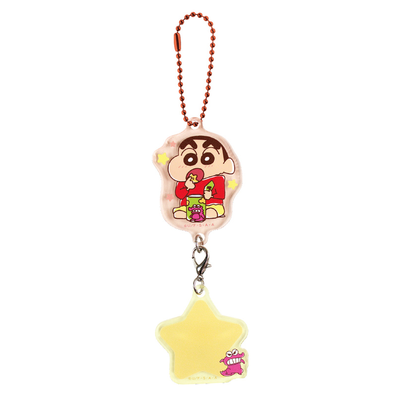 (PO) Crayon Shin-chan Acrylic Name Key Chain Chocobi Image_1