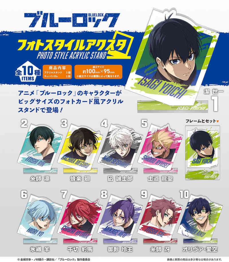 (PO) Blue Lock Photo Style Acrylic Stand [BOX] Image_17