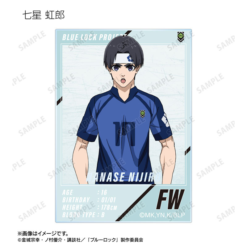 (PO) Blue Lock Trading Acrylic Card Player Card Style [BOX] Image_14