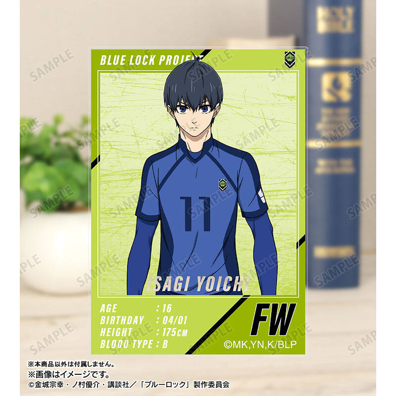 (PO) Blue Lock Trading Acrylic Card Player Card Style [BOX] Image_17
