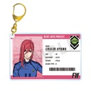 (PO) Blue Lock Chigiri Hyoma Player Card Style Big Acrylic Key Chain Image_2