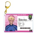 (PO) Blue Lock Shidou Ryusei Player Card Style Big Acrylic Key Chain Image_2