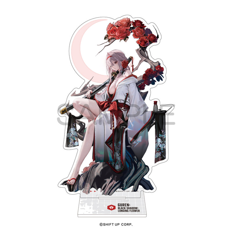 (PO) Goddess of Victory: Nikke Acrylic Stand Scarlet: Black Shadow - Longing Flower Image_1
