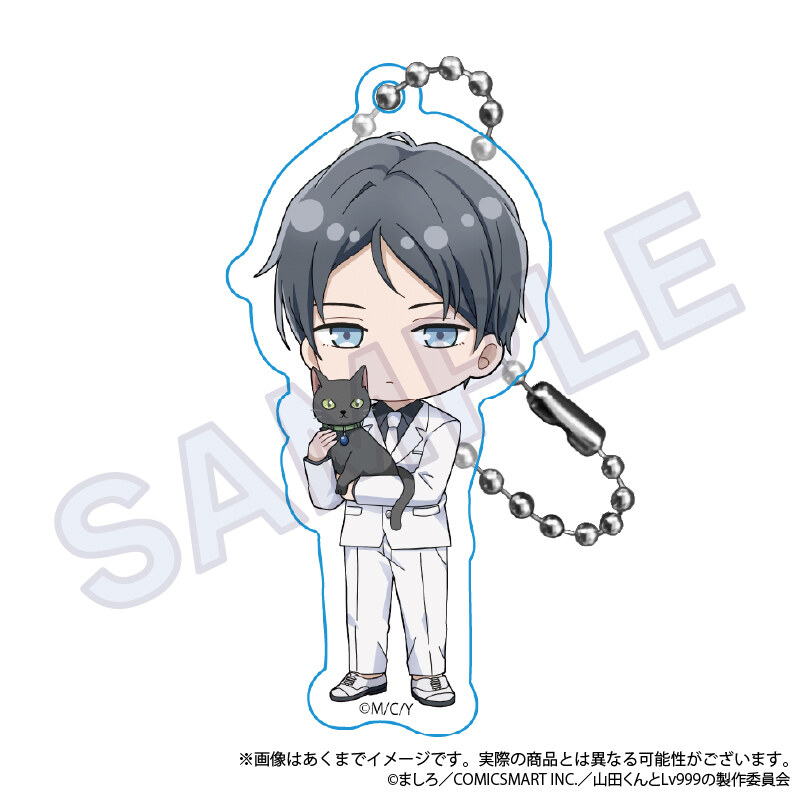 (PO) My Love Story with Yamada-kun at Lv999 Trading Acrylic Key Chain Kitty Outfit Ver. [BOX] Image_6