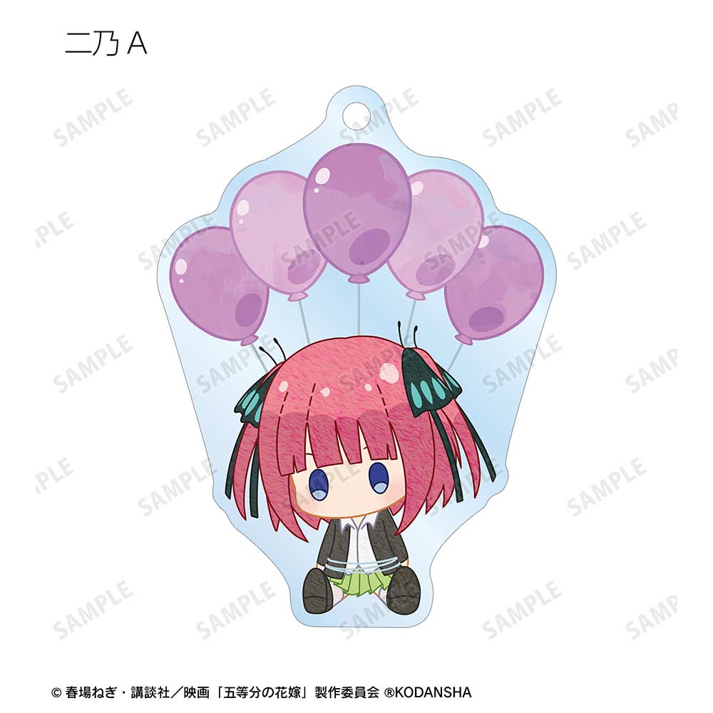 (PO) The Quintessential Quintuplets Movie Trading Popoon Acrylic Key Chain [BOX] Image_4