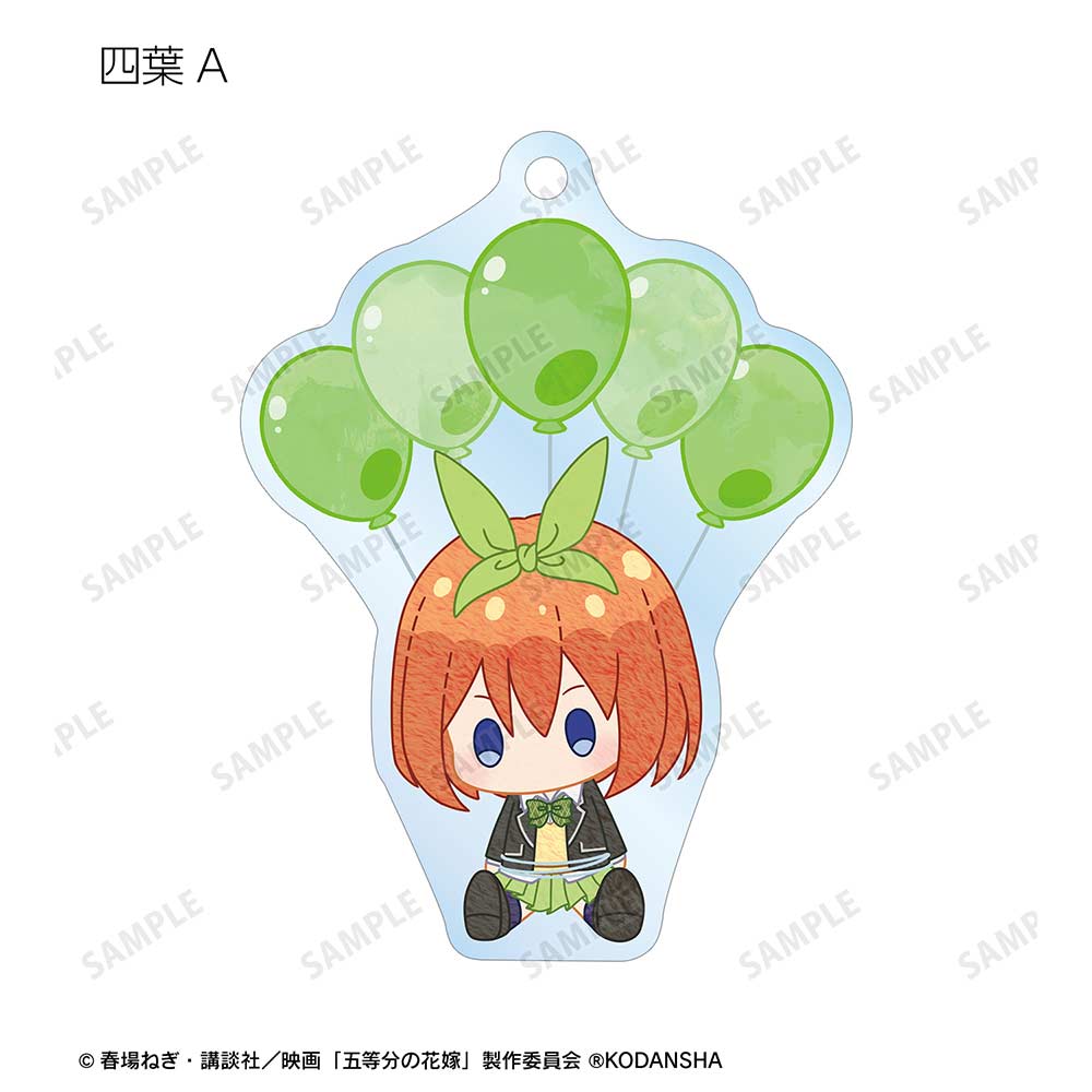 (PO) The Quintessential Quintuplets Movie Trading Popoon Acrylic Key Chain [BOX] Image_6