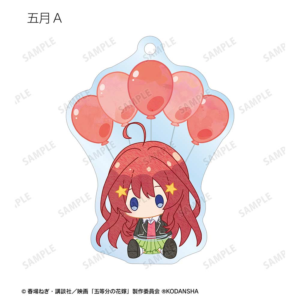 (PO) The Quintessential Quintuplets Movie Trading Popoon Acrylic Key Chain [BOX] Image_7