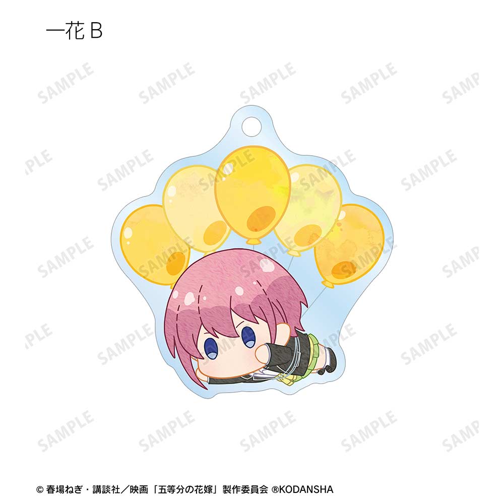 (PO) The Quintessential Quintuplets Movie Trading Popoon Acrylic Key Chain [BOX] Image_8