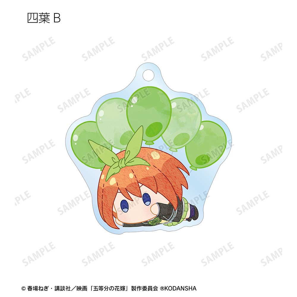 (PO) The Quintessential Quintuplets Movie Trading Popoon Acrylic Key Chain [BOX] Image_11