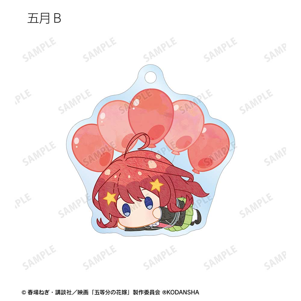 (PO) The Quintessential Quintuplets Movie Trading Popoon Acrylic Key Chain [BOX] Image_12