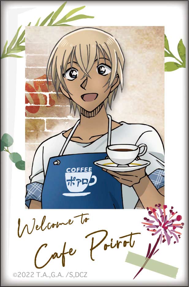 (PO) Detective Conan Zero's Tea Time Life Style Series Square Can Badge [BOX] Image_2
